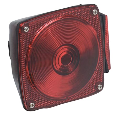 Optronics ST6RS Square Single Stud-Mount Stop/Turn/Tail Light - Right Side